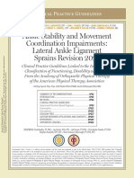 Ankle Stability and Movement