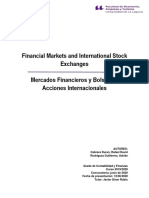 Mercados Financieros y Bolsas de Acciones Internacionales
