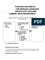 Demotivating Factors in Learning The English Language in La Carlota City College Liberal Arts Department