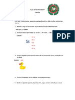 Plan de Mejoramiento Español 2do Periodo