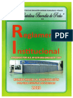 REGLAMENTO INSTITUCIONAL 2013
