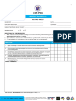 Appendix 3D COT RPMS Rating Sheet for MT I IV for SY 2021 2022 in the Time of COVID 19