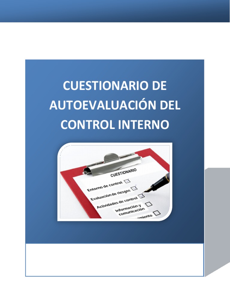 Cuestionario de Control Interno | PDF | Evaluación | Responsabilidad