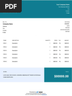 Google Docs Invoice Template SC 2 G