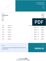 Google Docs Invoice Template SC 2 G