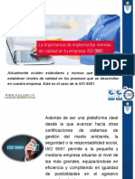 Costos y Presupuestos - Normas Iso 9001 PDF