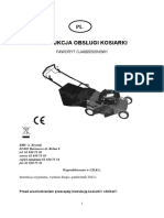 Instrukcja Obsługi Kosiarki Spalinowej FAWORYT CJ46BS500N3W1