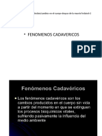 Presentacion Fenomenos Cadavericos