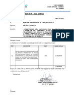 Proforma Daniel 5-2022 Codo Expediente