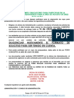 Proceso Sorteo Parqueadero Julio