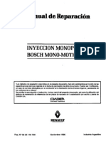 Inyeccion Mono Bosch Monomotronic