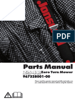 Parts Manual: Zero Turn Mower