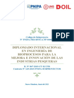 Diplomado en bioprocesos pesqueros