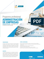 Administracion Empresas Presencial MED