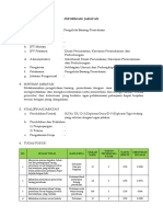 Contoh Anjab Pengelola Barang Persediaan