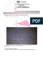 Evaluación Sustitutoria - Calculo Integral - 2021-20-2