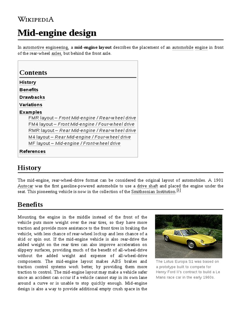 Midengine_design PDF Automotive Industry Sports Cars