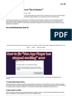 ¿Cómo Arreglar Los Errores de "Nox No Funciona" - TodoEmuladores