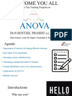 ANOVA Training Program