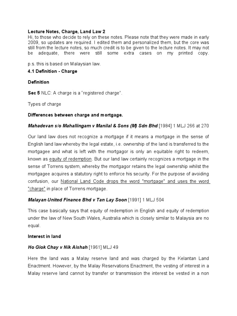 Lecture Notes 4 Lease Res Judicata