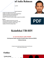 Koinfeksi TB-HIV Dinkes Provinsi Lampung - 14 Oktober 2021