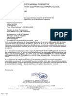 Centro Nacional de Registros: La Presente Notificación Es de Uso Exclusivo para Trámistes en El CNR