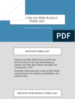 Konsep Dasar Komunikasi Perubahan Perilaku