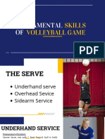 Fundamental Skills Volleyball