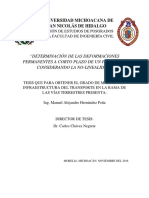 Determinación de deformaciones permanentes en pavimentos considerando la no-linealidad