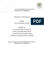 Ley General de Equilibrio Ecolólogico y Protección Al Ambiente