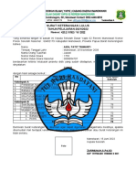 Surat Keterangan Lulus (SKL) SD 2021 - Almunawwir