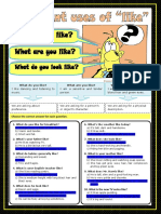 What Do You Like? What Are You Like? What Do You Look Like?: Choose The Correct Answer For Each Question