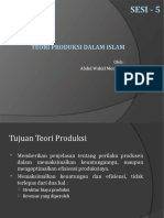 Ekonomi Mikro Islam - Sesi 5-1