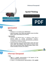 Spatial Thinking: Informasi Geospasial