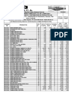 William Aquino Lista de Precios SQ Mayo 2022