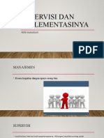 Supervisi Dan Implementasinya