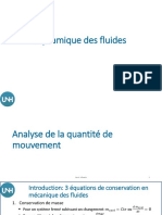 Analyse de La Quantité de Mouvement