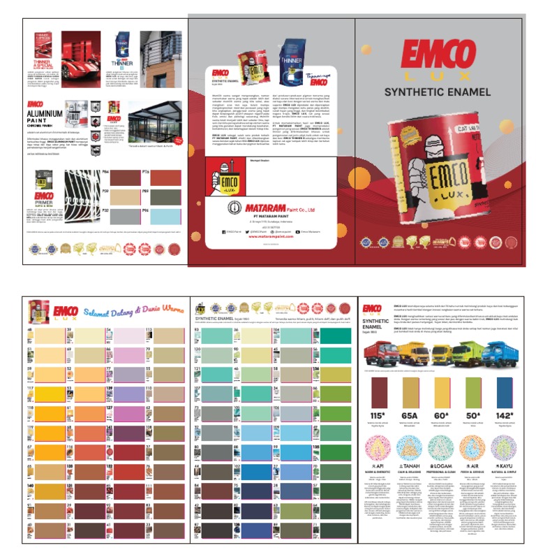 Katalog Warna Cat Emco 2023 | PDF