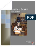 Paperless Debate Manual