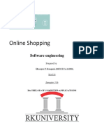 Online Shopping: Software Engineering