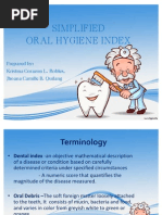 Download Oral Hygiene Index-simplified by Kristina Robles SN58136143 doc pdf