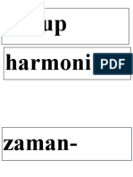 Hidup Harmoni: Pergi