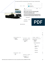 Tata Truck Service Manual PDF - : Pinterest