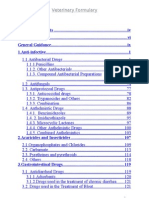 Formulary For Veterinaries