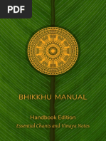 Bhikkhu Manual Handbook