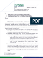 193 Surat Penggunaan NIK SBG Identitas Peserta JKN Dalam Mengakses Pelayanan Di FKTP