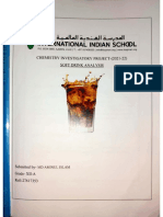 Chem - Softdrink Analysis