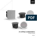 In-Ceiling Loudspeakers: Design Guide