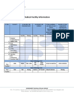 Medical Facility Information