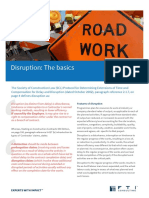 Disruption: The Basics: If Caused by The Employer, It May Give Rise To A